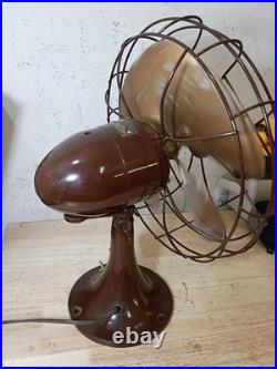 1940's Emerson Electric Oscillating 10 Fan Model 6250-K with Bronze Blades EC