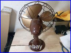 1940's Emerson Electric Oscillating 10 Fan Model 6250-K with Bronze Blades EC