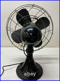 1940`s Working Emerson Electric Fan 4 Blades & 3 Speed Oscillating 79646 AX