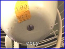 1940s WWII Table Fan Mint Green Amaco Made In Japan 17 Retro Steel World War II