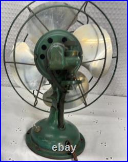 1950's Lasko MCM Twist Wire Guard 4 Blade Fan Type H12 Style K Works Free Ship
