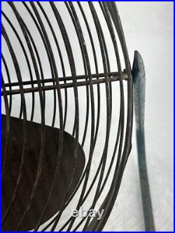 1950s Mid-Century Emerson Electric Seabreeze Adjustable 2-Speed Fan 23