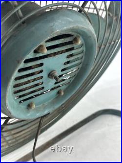 1950s Mid-Century Emerson Electric Seabreeze Adjustable 2-Speed Fan 23