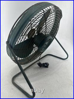 1950s Mid-Century Emerson Electric Seabreeze Adjustable 2-Speed Fan 23