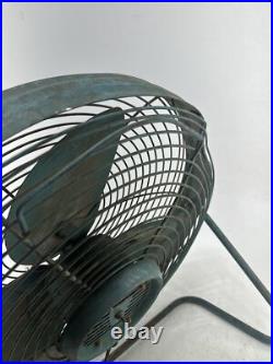 1950s Mid-Century Emerson Electric Seabreeze Adjustable 2-Speed Fan 23