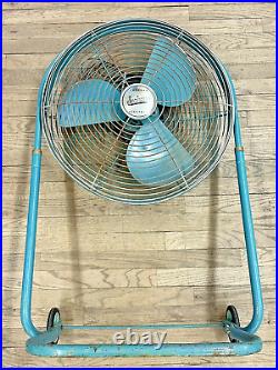 1950s Mid-Century Emerson Electric Seabreeze Roll-About Adjustable 2-Speed Fan 1950s Mid-Century Emerson Electric Seabreeze Roll-About Adjustable 2-Speed Fan