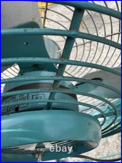 1950s Mid-Century Emerson Electric Seabreeze Roll-About Adjustable 2-Speed Fan 1950s Mid-Century Emerson Electric Seabreeze Roll-About Adjustable 2-Speed Fan