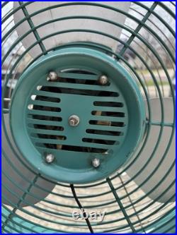 1950s Mid-Century Emerson Electric Seabreeze Roll-About Adjustable 2-Speed Fan 1950s Mid-Century Emerson Electric Seabreeze Roll-About Adjustable 2-Speed Fan