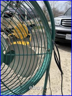 1950s Mid-Century Emerson Electric Seabreeze Roll-About Adjustable 2-Speed Fan 1950s Mid-Century Emerson Electric Seabreeze Roll-About Adjustable 2-Speed Fan