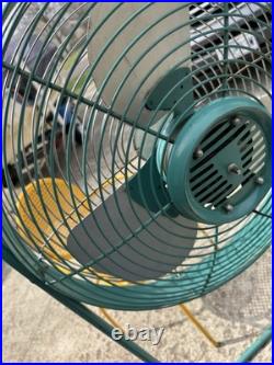1950s Mid-Century Emerson Electric Seabreeze Roll-About Adjustable 2-Speed Fan 1950s Mid-Century Emerson Electric Seabreeze Roll-About Adjustable 2-Speed Fan