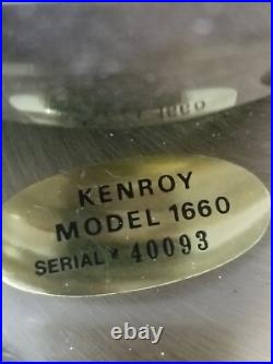 1980-S KENROY ANTIQUE HUNTER's REPLICA Ceiling LIGHTED ELECTRIC FAN