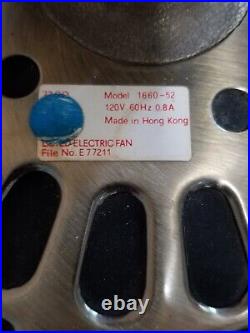 1980-S KENROY ANTIQUE HUNTER's REPLICA Ceiling LIGHTED ELECTRIC FAN