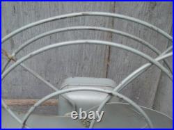 19930s Deco Electric Fan 2 BLADE FAN Wall Mount/Desk Top -Restored Tested Works
