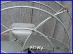 19930s Deco Electric Fan 2 BLADE FAN Wall Mount/Desk Top -Restored Tested Works