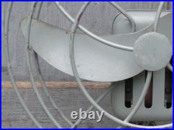19930s Deco Electric Fan 2 BLADE FAN Wall Mount/Desk Top -Restored Tested Works