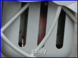 19930s Deco Electric Fan 2 BLADE FAN Wall Mount/Desk Top -Restored Tested Works