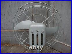 19930s Deco Electric Fan 2 BLADE FAN Wall Mount/Desk Top -Restored Tested Works