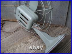 19930s Deco Electric Fan 2 BLADE FAN Wall Mount/Desk Top -Restored Tested Works
