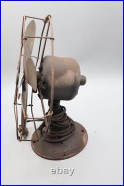9-inch General Electric Whiz non-oscillating desk fan- Antique 1920's
