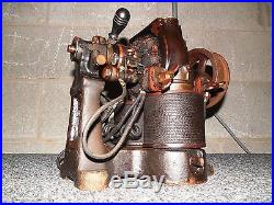 Antique 1/6hp Crocker & Wheeler Bipolar Electric Motor 1892 Fan Unmolested L@@k