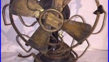 Antique 8 Inch Blade Robbins Myers The Standard Ac Electric Fan Vintage Project