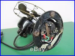 Antique Emerson Type 21645 3 Speed Oscillating Fan-brass Blades & Cage-4 Repair