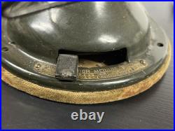 ANTIQUE GE 12 OSCILLATING BRASS 4 BLADE FAN RESTORED Circa EARLY 1900'S