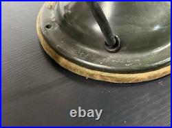 ANTIQUE GE 12 OSCILLATING BRASS 4 BLADE FAN RESTORED Circa EARLY 1900'S
