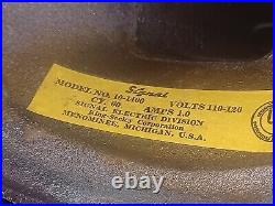 ANTIQUE Metal Blade 12 SIGNAL VINTAGE ELECTRIC FAN COOL SPOT Estate Sale Find