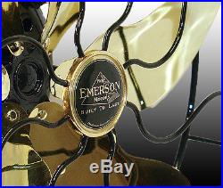 ART DECO EMERSON ELECTRIC FAN ANTIQUE ELECTRIC FAN RESTORED