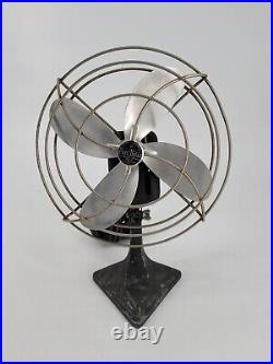 All American Electrical Mfg. Co. Pure Breez Antique Electric Fan 8 Stationary