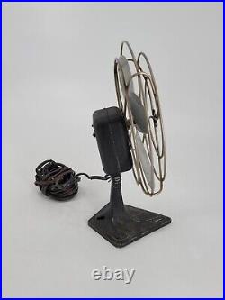 All American Electrical Mfg. Co. Pure Breez Antique Electric Fan 8 Stationary