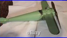 American Antique Rare Fan-O-Plane Bi-Plane Airplane Ceiling Fan 1930s