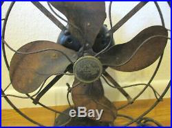 AntiqueEMERSONElectric Fan3 Speed#2964612 Blades