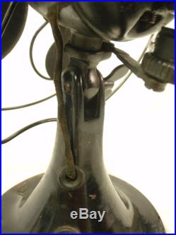 Antique 10 Emerson Model 2250B Oscillator Electric Table Fan