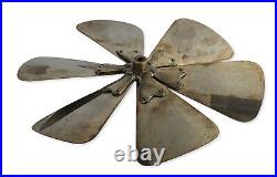 Antique 12 Electric Emerson Meston Fan Blade Brass