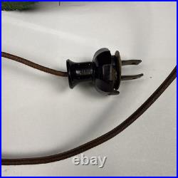 Antique 12 Electric Fan GE General Electric AO Black Base Brass Blades Untested