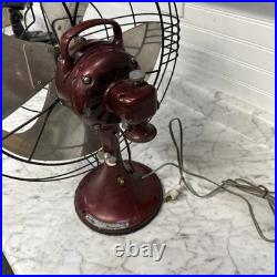 Antique 16 General Electric 4 Blade Cage Fan 3 Speed Adjustable Tilt Antique 16 General Electric 4 Blade Cage Fan 3 Speed Adjustable Tilt
