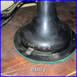Antique 16 Westinghouse 4 Brass Blade 3 Speed Oscillating Fan Works 516873-A