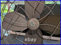 Antique 18 Emerson Electric 3-Speed Fan Model 79648SH. IT WORKS