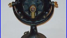 Antique 1900s GE Electric Fan Type AK Form C Ribbed Base Pancake June 25 1901