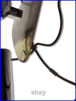 Antique 1910 12 Eck Tigre Hurricane Sidegear Ball Oscillator Electric Brass