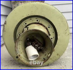 Antique 1910 1930 Ceiling Fan Motor With Original Blade Mounts Antique 1910 1930 Ceiling Fan Motor With Original Blade Mounts