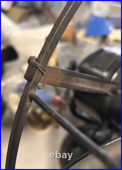 Antique 1910s Westinghouse 16 Oscillating Desk Fan 164851D Working