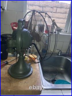 Antique 1917-1920 GE Electric Fan Collectors Heavy Antique 1917-1920 GE Electric Fan Collectors Heavy