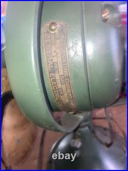 Antique 1917-1920 GE Electric Fan Collectors Heavy Antique 1917-1920 GE Electric Fan Collectors Heavy