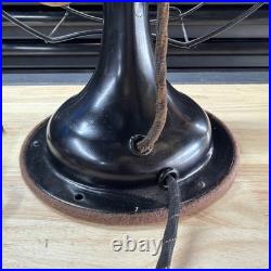 Antique 1920's Robbins & Myers 2417 16 3 Speed Oscillating Brass Gear Back