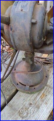 Antique 1920's Westinghouse Brass 6 Blade Fan