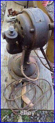 Antique 1920's Westinghouse Brass 6 Blade Fan