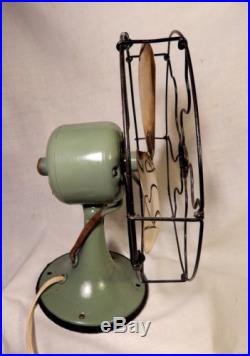 Antique 1920's Whiz GE Electric Fan Brass Blades